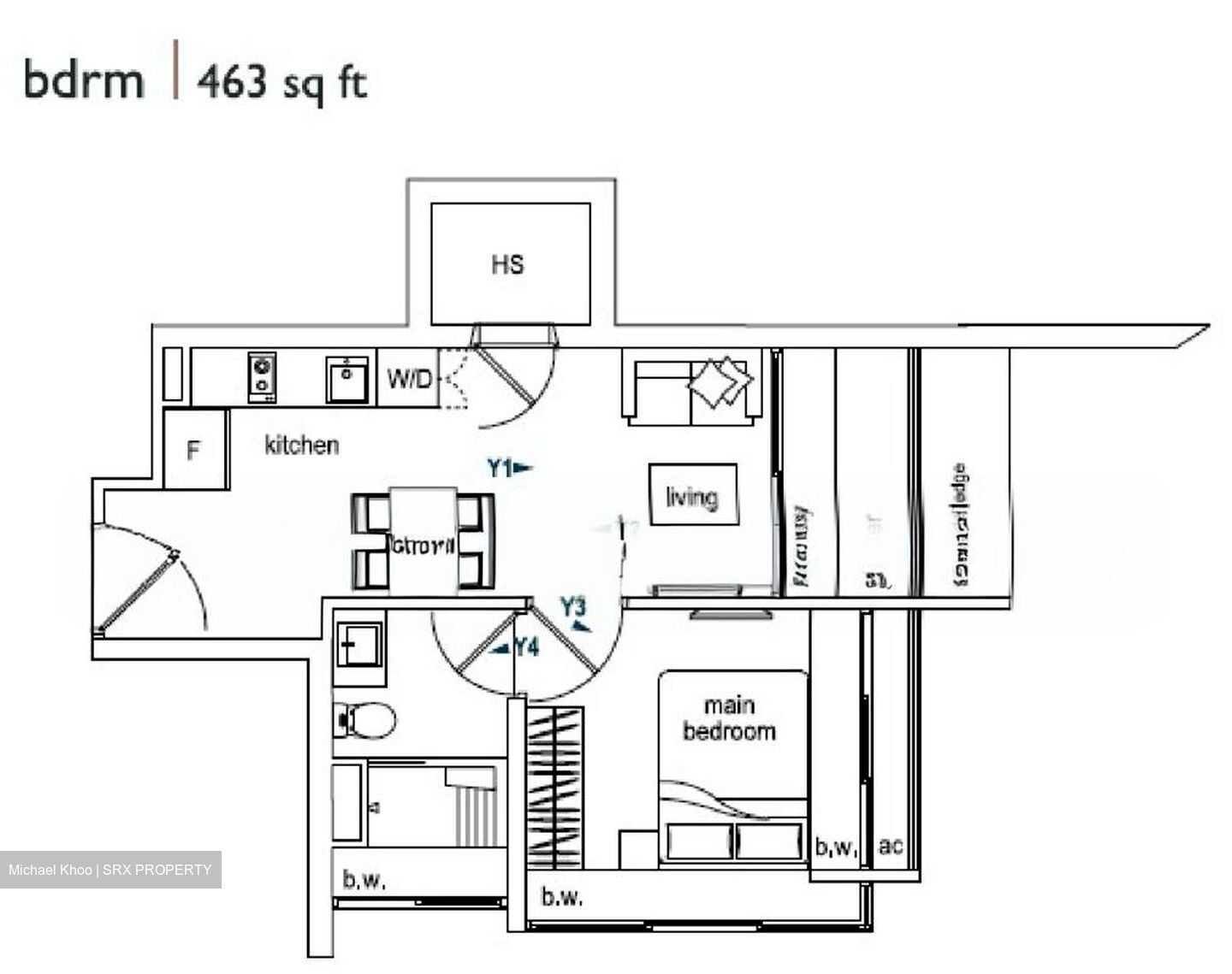 Newton Edge (D9), Apartment #543161991